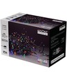 Outlet: 8 meter utendørs LED cluster julelysslynge - IP44, minnefunksjon, 230V, 400 LED, multicolor