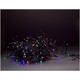 8 meter utendørs LED cluster julelysslynge - IP44, minnefunksjon, 230V, 400 LED, multicolor