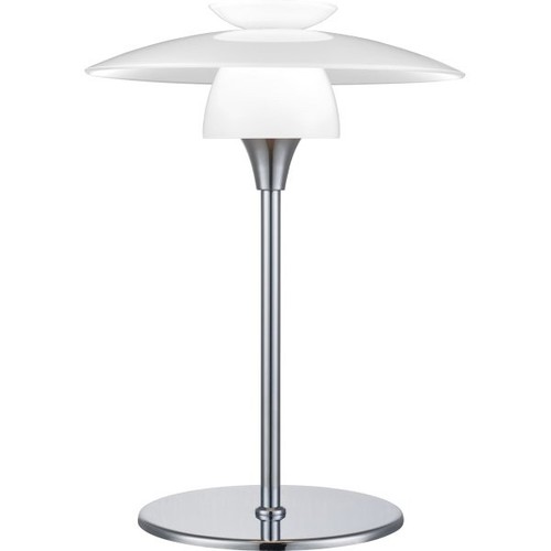 Halo Design - Scandinavia Bordlampe Ø20cm, opal / krom