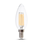V-Tac 4W LED stearinlys pære - Karbon filamenter, varm hvit, E14