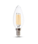 V-Tac 4W LED stearinlys pære - Karbon filamenter, varm hvit, E14