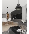 Lunaro 1S Sort pendellampe - Ø30 cm, GX53, 230V, uten lyskilde
