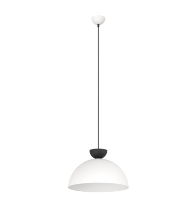 Lunaro 1L Hvit/Sort pendellampe - Ø40 cm, GX53, 230V, uten lyskilde