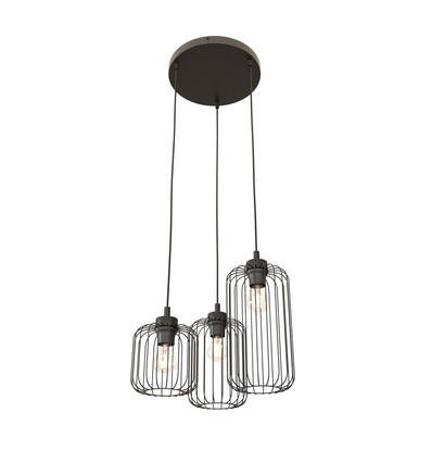 Vander 3PREM Sort pendellampe - Ø16 cm, E27, 230V, uten lyskilde