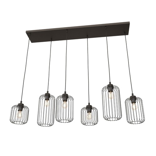 Vander 6 Svart pendellampe - Ø16 cm, E27, 230V, uten lyskilde