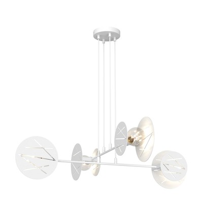 Xotic 4 Hvit pendellampe - Ø20 cm, E27, 230V, uten lyskilde