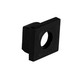Endestykker i svart til Aluprofil 13x13 - 1 stk.