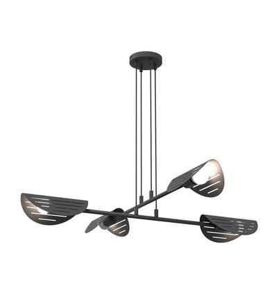 Saber 4 Sort pendellampe - Ø26 cm, E27, 230V, uten lyskilde
