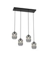 Verdi 4 Sort/Grafitt pendellampe - Ø15 cm, E27, 230V, uten lyskilde