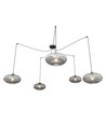 Origo 5 Sort/Grafitt pendellampe - Ø30 cm, E27, 230V, uten lyskilde