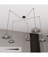 Origo 5 Sort/Grafitt pendellampe - Ø30 cm, E27, 230V, uten lyskilde