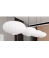 Coco 4 Sort/Opal pendellampe - Ø30 cm, E27, 230V, uten lyskilde