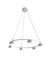 Starlit 6 Hvit pendellampe - GX53, 230V, uten lyskilde