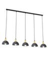 Moto 5 Sort pendelampe - Ø18 cm, E14, 230V, uten lyskilde