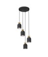 Target 4 Sort Prem pendellampe - Ø11 cm, E27, 230V, uten lyskilde