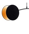 Motif 2 Sort/Gull pendellampe - Ø20 cm, E27, 230V, uten lyskilde