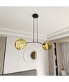 Motif 2 Gull pendellampe - Ø20 cm, E27, 230V, uten lyskilde