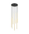 Selter 7 Premium Gull pendellampe - Ø2 cm, G9, 230V, uten lyskilde