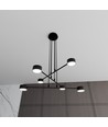 Modus 6 Sort pendellampe - GX53, 230V, uten lyskilde