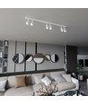 Flash 6 Hvit taklampe - GU10, 230V, uten lyskilde