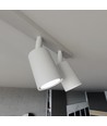 Flash 6 Hvit taklampe - GU10, 230V, uten lyskilde