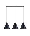 Rebel 3 Sort/Hvit pendellampe - Ø23.5 cm, E27, 230V, uten lyskilde