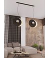 Soho 4 Sort/Grafitt pendelampe - Ø14 cm, E14, 230V, uten lyskilde