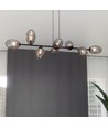 Pandora 8 Sort/Grafitt pendellampe - Ø12 cm, E14, 230V, uten lyskilde