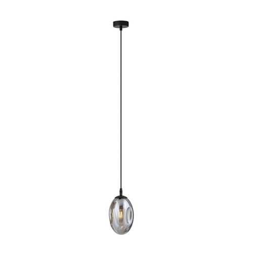 Astral 1 Sort/Grafit pendellampe - Ø12 cm, E14, 230V, uten lyskilde