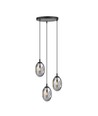 Astral 3 Sort Premium Grafitt pendellampe - Ø12 cm, E14, 230V, uten lyskilde