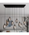 Astral 9 Sort/Grafitt pendellampe - Ø12 cm, E14, 230V, uten lyskilde