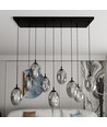 Astral 9 Sort/Grafitt pendellampe - Ø12 cm, E14, 230V, uten lyskilde