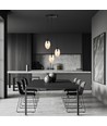 Astral 3 Sort Premium Rav pendellampe - Ø12 cm, E14, 230V, uten lyskilde