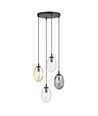 Astral 4 Sort Premium Mix pendellampe - Ø12 cm, E14, 230V, uten lyskilde