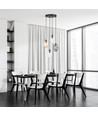 Astral 4 Sort Premium Mix pendellampe - Ø12 cm, E14, 230V, uten lyskilde