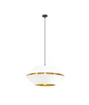 Piano 1 Hvit/Gull pendellampe - Ø42 cm, E27, 230V, uten lyskilde