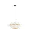 Malia 1 Hvit/Gull pendellampe - Ø42 cm, E27, 230V, uten lyskilde