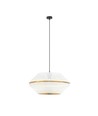 Malia 1 Hvit/Gull pendellampe - Ø42 cm, E27, 230V, uten lyskilde