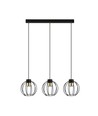 Ajax 3 Sort/Gull pendellampe - Ø18 cm, GU10, 230V, uten lyskilde