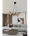Essa 8 Rav pendellampe - Ø14 cm, E14, 230V, uten lyspære