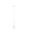 Glam 1 Hvit/Opal pendellampe - Ø15 cm, E14, 230V, uten lyskilde