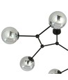 Space 6 Sort/Grafitt taklampe - Ø14 cm, E14, 230V, uten lyskilde