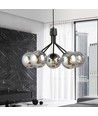 Nova 5 Sort/Graphite pendellampe - Ø14 cm, E14, 230V, uten lyskilde