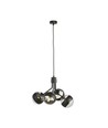 Nova 4 Svart/Stripe pendellampe - Ø14 cm, E14, 230V, uten lyskilde