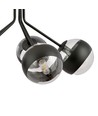 Nova 5 Sort/Stripe pendellampe - Ø14 cm, E14, 230V, uten lyskilde