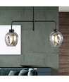 Lukka 2 Sort/Grafitt pendellampe - Ø14 cm, E27, 230V, uten lyskilde