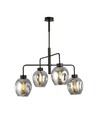 Lukka 4 Sort/Grafitt pendellampe - Ø14 cm, E27, 230V, uten lyskilde