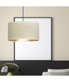 Hilde 1 Sort/Hvit pendellampe - Ø35 cm, E27, 230V, uten lyspære
