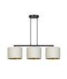 Hilde 3 Sort/Hvit pendellampe - Ø20 cm, E27, 230V, uten lyskilde