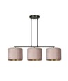 Hilde 3 Sort/Rosa pendellampe - Ø20 cm, E27, 230V, uten lyskilde